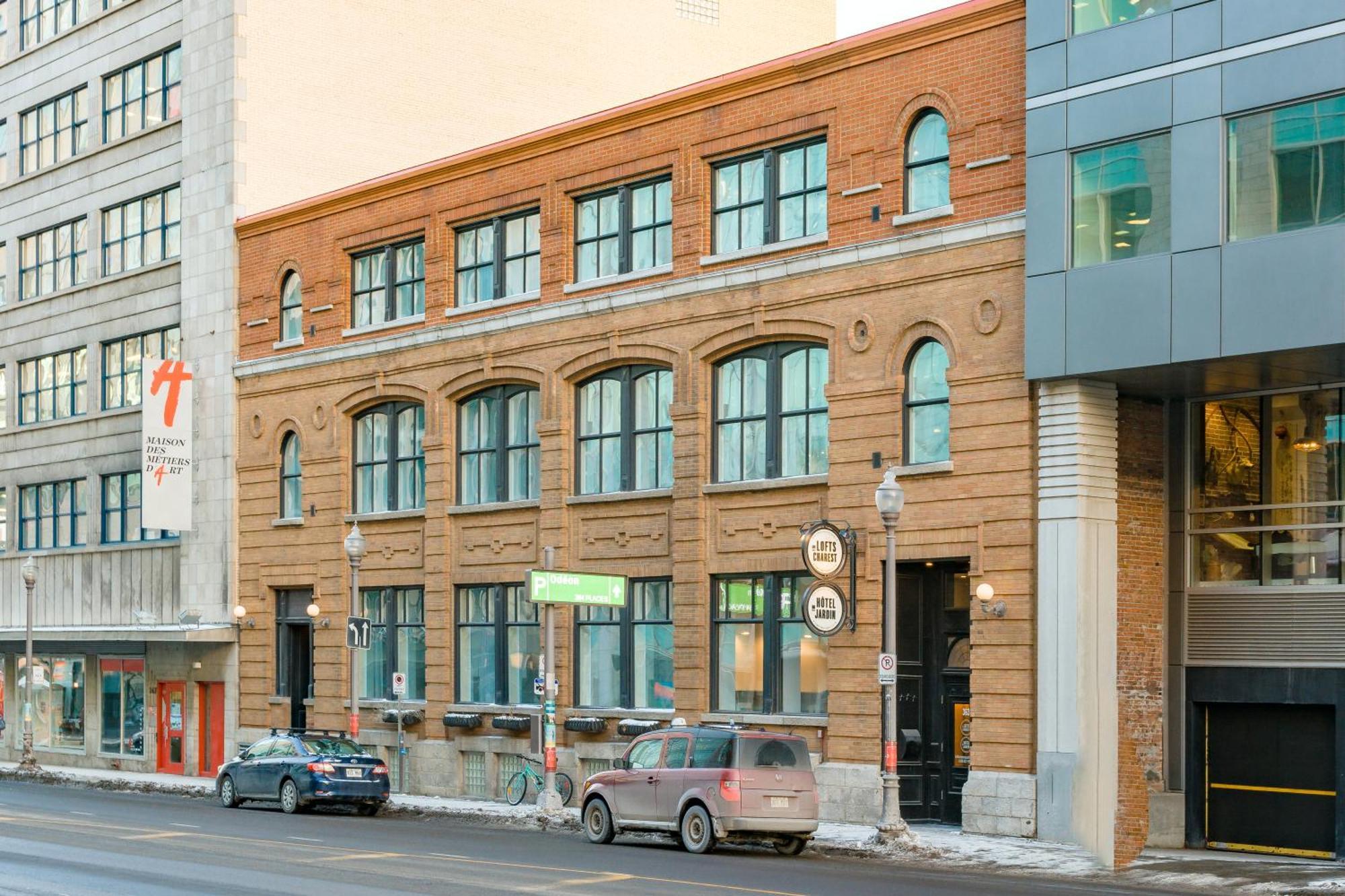 Hotel Du Jardin - Par Les Lofts Vieux-Quebec Экстерьер фото
